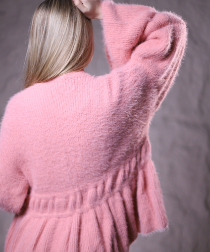 Mystique Cardigan In Baby Pink