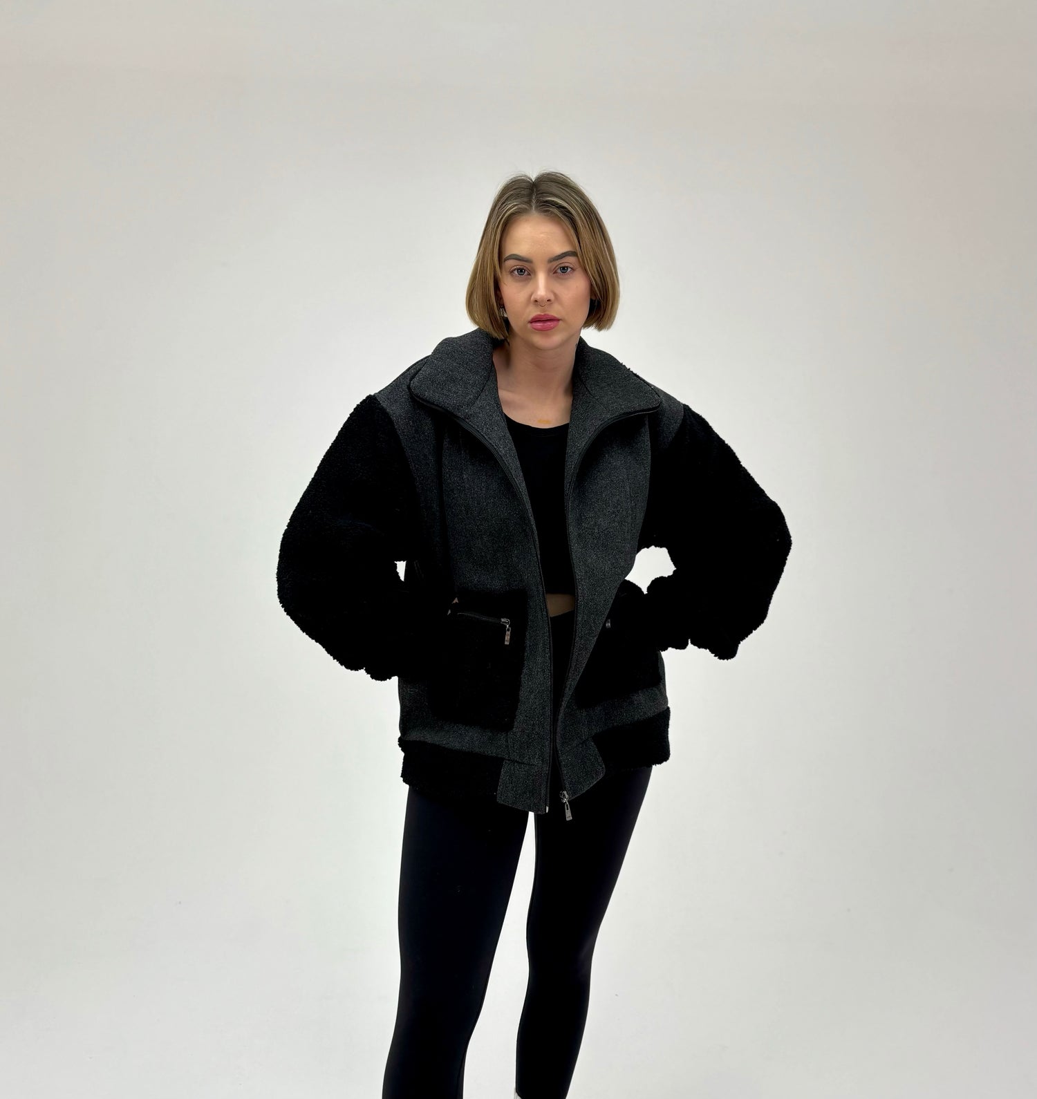 FLEECE FUR JACKET